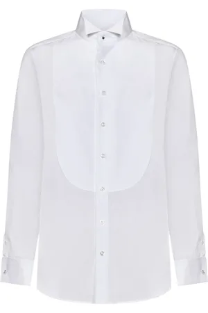 Ralph Lauren Blouses & Shirts, Dames, Wit, S, Katoen, Wit overhemd voor smoking