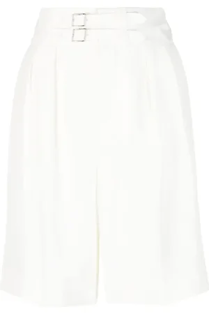 Ralph Lauren Korte broeken, Dames, Wit, 2Xl, Francine Lange Shorts