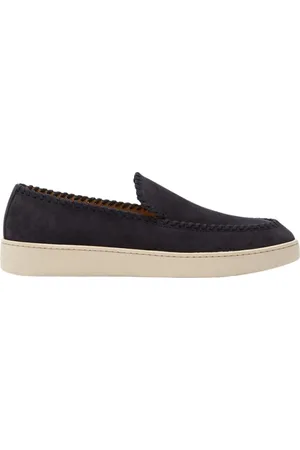 Scarosso Schoenen, Heren, Blauw, 40 EU, Leer, Gio Sneakers