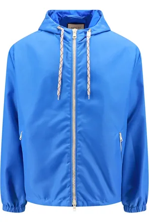 Gucci Jassen, Heren, Blauw, M, Nylon, Nylon Web Jacket