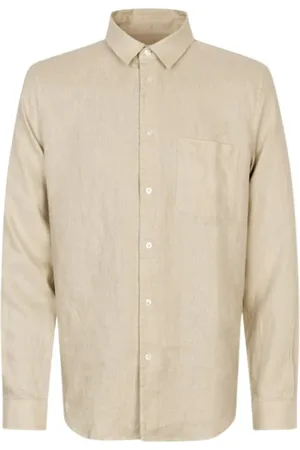 Samsøe Samsøe Overhemden, Heren, , L, Katoen, Modern NF Shirt