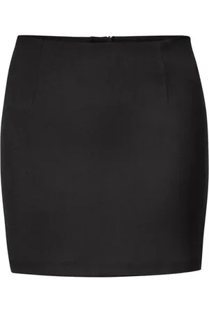 Gestuz Rokken, Dames, Zwart, 2Xs, Polyester, Paulagz MW Mini Rok Noos