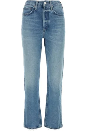 AGOLDE Jeans, Dames, Blauw, W28, Denim, Classic Denim Jeans