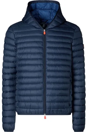 save the duck Jassen, Heren, Blauw, XL, Nylon, Donald Jas