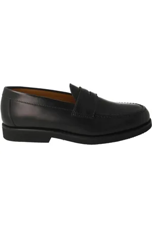 SEBAGO Schoenen, Heren, Zwart, 40 EU, Leer, Handgestikte leren loafers