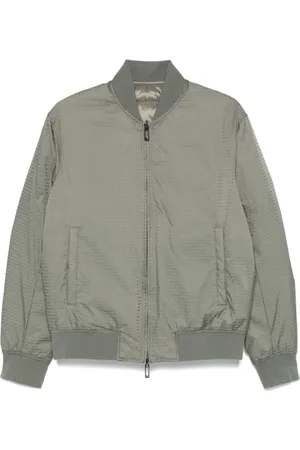 Emporio Armani Jassen, Heren, Groen, 3Xl, Groene Ivy Ritsjas Lange Mouwen