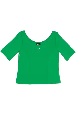 Nike Tops, Dames, Groen, M, Sportswear Tech Pack Lucky T-shirt