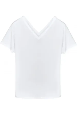 RRD Tops, Dames, Wit, XS, Shirty Cupro Kim T-Shirt
