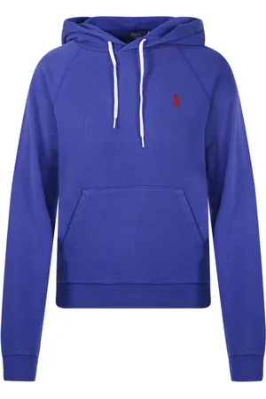 Ralph Lauren Sweatshirts & Hoodies, Dames, Blauw, S, Katoen, Graphic Royal Hoodie