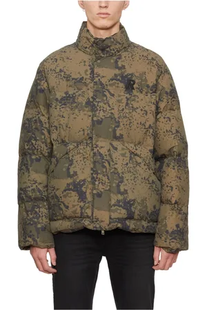Represent Jassen, Heren, Groen, L, Nylon, Nylon Puffer Jacket