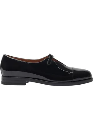 Scarosso Schoenen, Dames, Zwart, 39 1/2 EU, Leer, Vittoria Monk Strap Schoenen