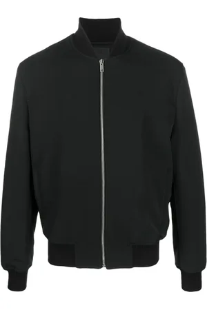 Givenchy Jassen, Heren, Zwart, L, Wol, Wollen Bomberjack