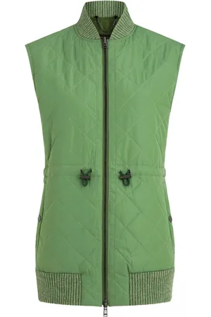 Belstaff Jassen, Dames, Groen, S, Quilted Vest Jacket