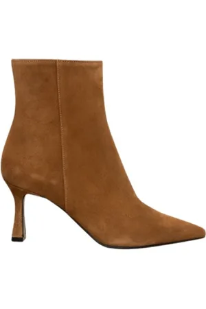 ROBERTO FESTA Schoenen, Dames, Bruin, 38 1/2 EU, Suède, Suède Enkellaars