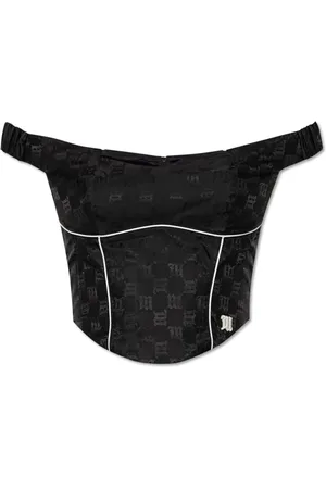 MISBHV Tops, Dames, Zwart, M, Polyester, Monogram top