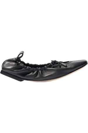 Scarosso Schoenen, Dames, Zwart, 38 EU, Leer, Margot Ballerina