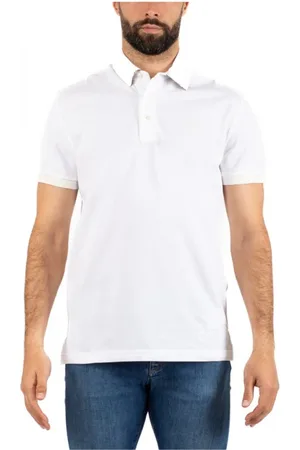 Etro Tops, Heren, Wit, L, Katoen, Shirts