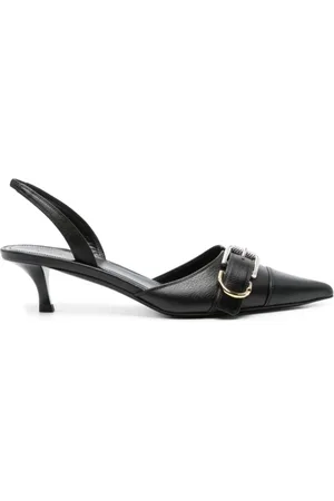 Givenchy Schoenen, Dames, Zwart, 40 EU, Leer, Voyou Slingback Hak