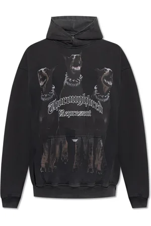 Represent Sweatshirts & Hoodies, Heren, Grijs, M, Katoen, Thoroughbred Hoodie