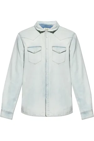 Zadig & Voltaire Overhemden, Heren, Blauw, S, Katoen, Shirt Saby