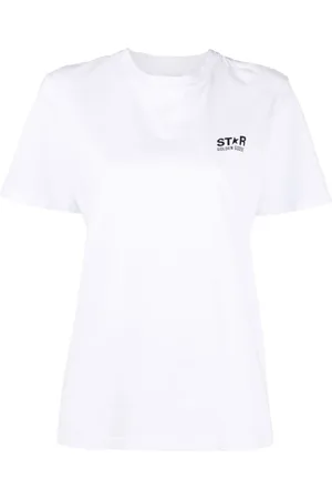 Golden Goose Tops, Dames, Wit, XS, T-Shirt