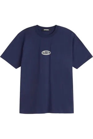 BARROW Tops, Heren, Blauw, XL, Katoen, Jersey T-Shirt