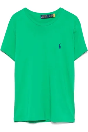 Ralph Lauren Tops, Dames, Groen, XS, Katoen, Groene Tee