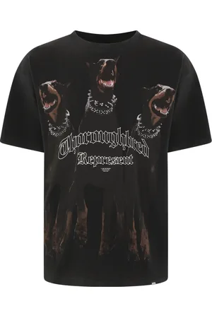 Represent Tops, Heren, Zwart, S, Katoen, Thoroughbred T-Shirt