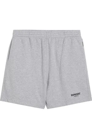 Represent Korte broeken, Heren, Grijs, S, Katoen, Casual Shorts