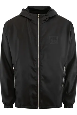 Givenchy Jassen, Heren, Zwart, L, Polyester, Windbreaker