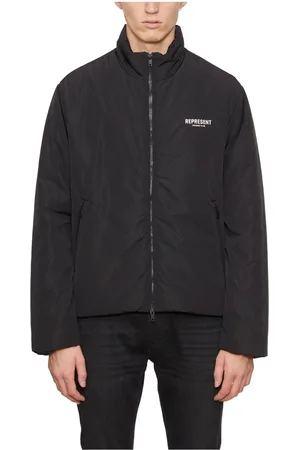 Represent Jassen, Heren, Zwart, L, Padded Jacket Owners Club