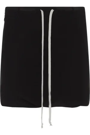 Rick Owens Korte broeken, Dames, Zwart, XS, Bud Shorts