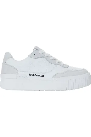 Roberto Cavalli Schoenen, Dames, Wit, 40 EU, Sneakers