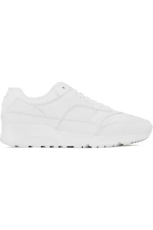 Saint Laurent Schoenen, Heren, Wit, 43 1/2 EU, Leer, Bump Low-Top Sneakers