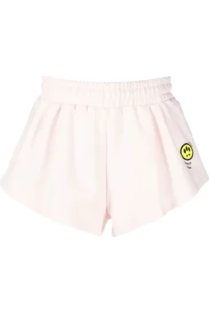BARROW Korte broeken, Dames, Roze, S, Katoen, Roze Rokken met Elastische Tailleband