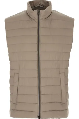 HERNO Jassen, Heren, Grijs, L, Piumini Vest