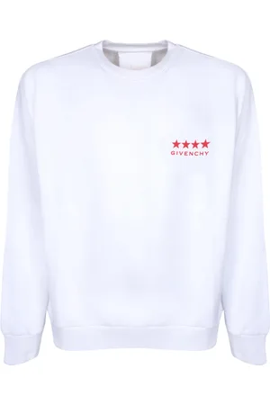 Givenchy Sweatshirts & Hoodies, Heren, Wit, M, Katoen, Sweatshirt