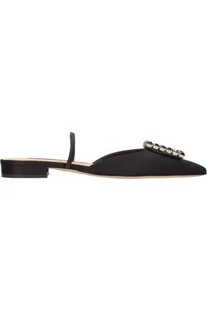 ROBERTO FESTA Schoenen, Dames, Zwart, 38 EU, Satijn, Ballerine Slingback Flats