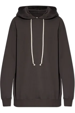 Rick Owens Sweatshirts & Hoodies, Heren, Bruin, M, Katoen, Porterville Hoodie