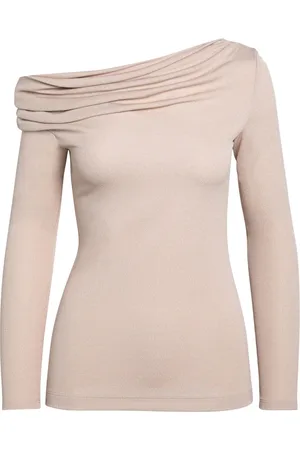 Givenchy Tops, Dames, , XS, Boot Top met Lange Mouwen en Boot Hals