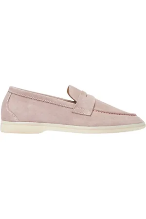 Scarosso Schoenen, Dames, Roze, 39 EU, Suède, Luciana Loafers