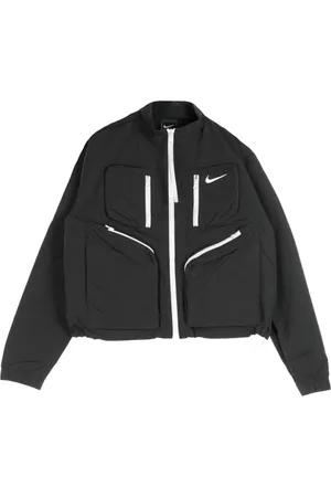 Nike Jassen, Dames, Zwart, S, Sportswear Windbreaker