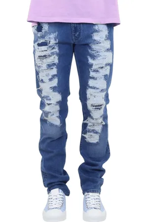 Givenchy Jeans, Heren, Blauw, W34, Katoen, Slim-fit Jeans