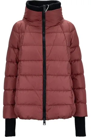 HERNO Jassen, Dames, Rood, S, Wol, Donsjas