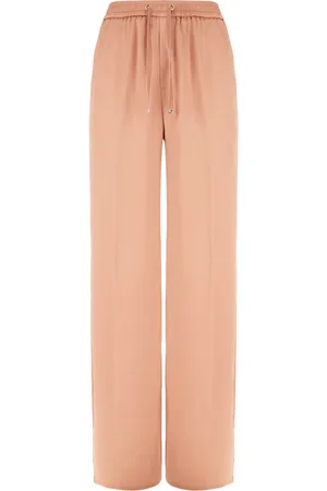 HERNO Broeken, Dames, Roze, M, Rechte Broek