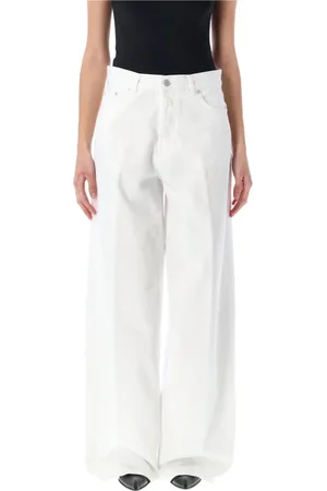 haikure Jeans, Dames, Wit, W27, Katoen, Wide-Leg Jeans Bethany