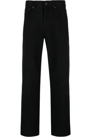 Ralph Lauren Jeans, Heren, Zwart, W36 L34, Katoen, Full Length Slim Skinny Jeans