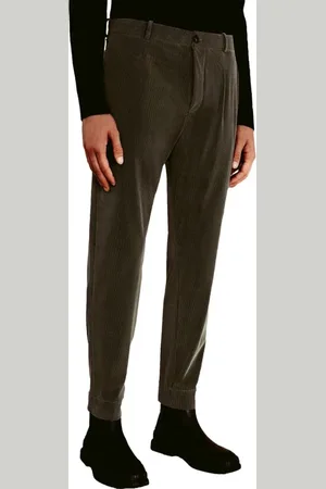 RRD Broeken, Heren, Groen, M, Groene Velvet Techno Corduroy Broek