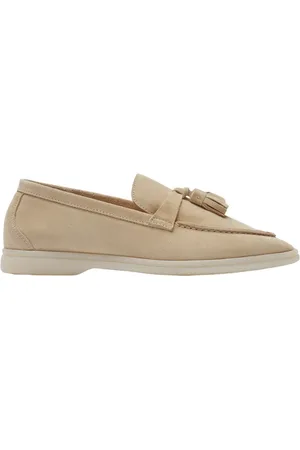 Scarosso Schoenen, Dames, , 40 EU, Suède, Lichtgewicht Tassel Loafer in Suède