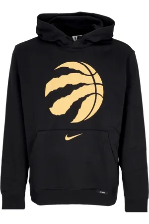 Nike Sweatshirts & Hoodies, Heren, Zwart, XS, Katoen, Toronto Raptors Club Hoodie